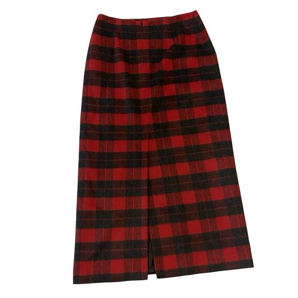 Womens Vintage Nine & Co Wool Maxi Skirt - Picture 5 of 8